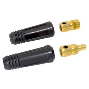 Powerweld Dinse Style Cable Connector Set, #1 to #1/0 Cable CCD3550